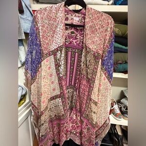 Bohemian Patchwork Kimono Cardigan